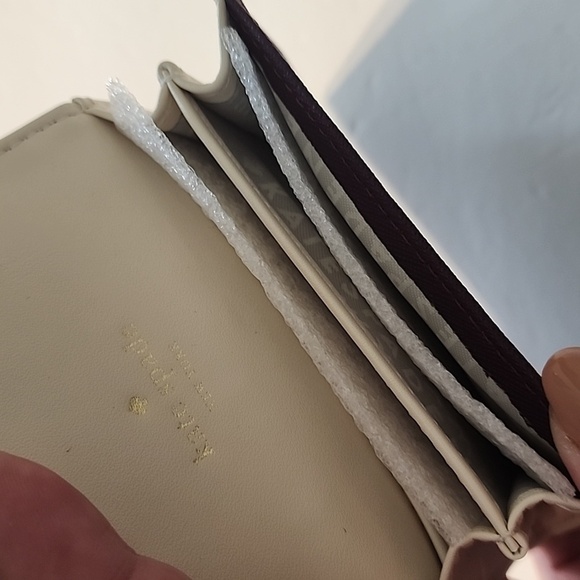 Kate spade Mika’s pond Christine  Deep Plum wallet - Picture 2 of 6